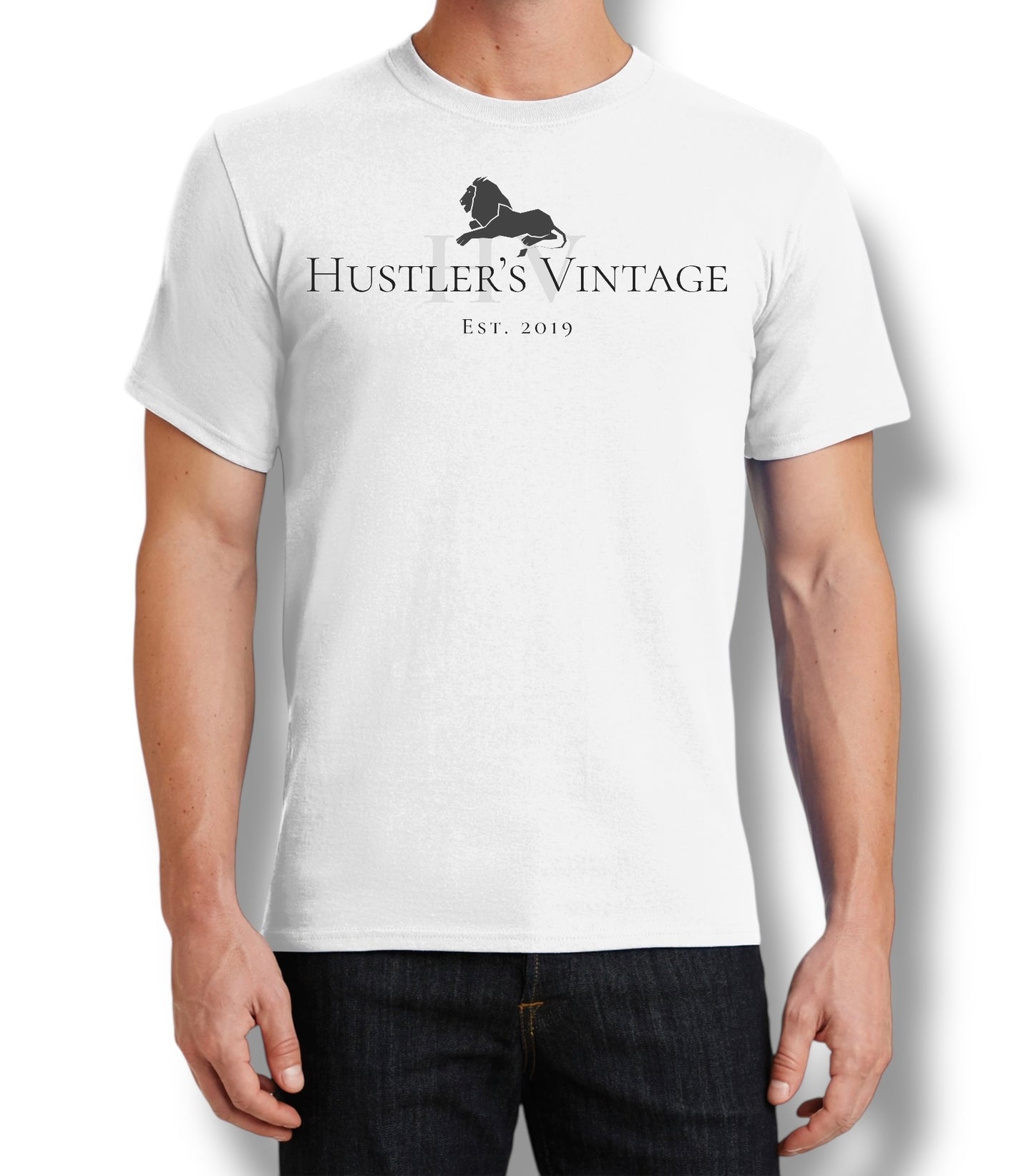 Hustler’s Vintage Logo Tee